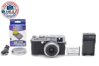 [MINT w/charger] Fujifilm FinePix X100 12.3MP Digital Camera Silver From JAPAN