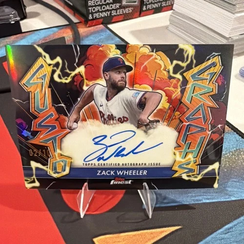 2026 Topps Finest Zack Wheeler Base (RAW)
