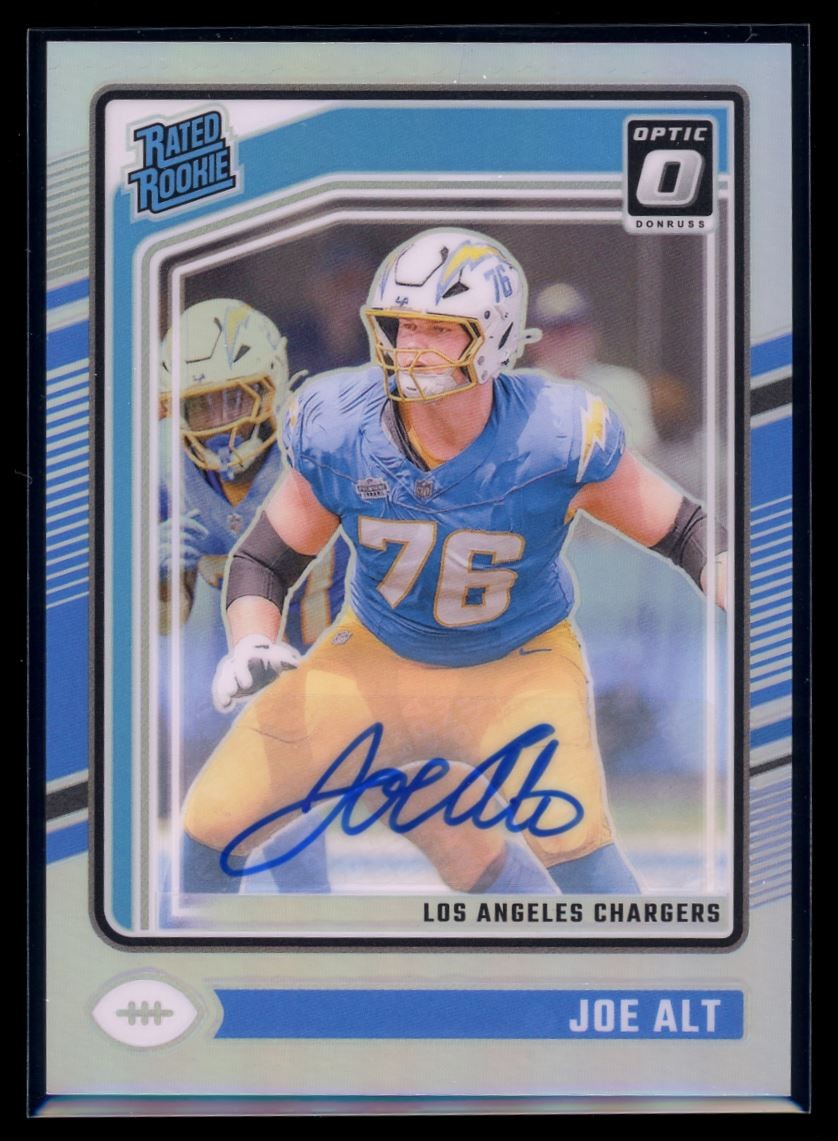 2024 Donruss Optic Rated Rookies Holo Joe Alt Rookie Auto 079/150