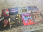 Lot of Kiss Aerosmith Led Zeppelin David Bowie Trower LP Vinyl LP COVERS ONLY