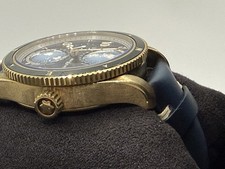 Montblanc 1858 Geosphere Bronze Limited Edition Blue Dial Boxed Warranty STUNNIN 4