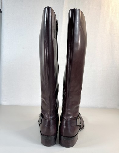 Via Spiga Kacey Riding Boots Tall Leather Women’s Size 8.5M Narrow Calf - Picture 7 of 24