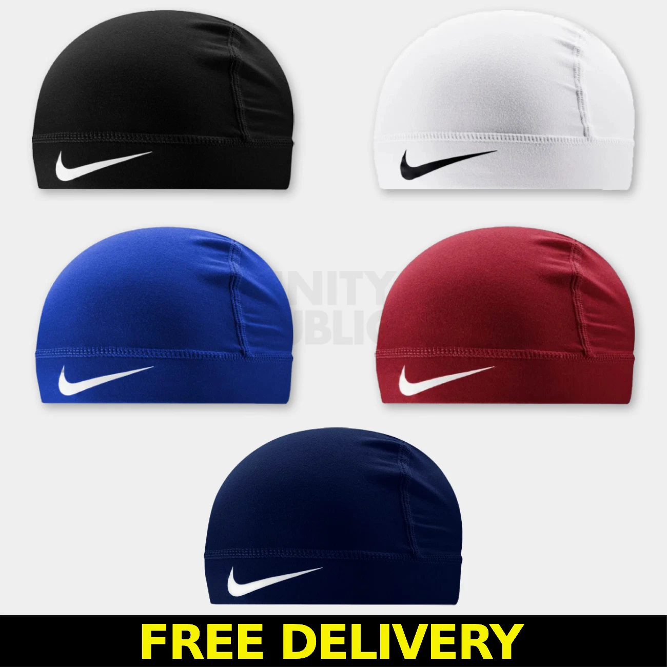 Nike Pro Dri-FIT Skull Cap - Lightweight Football Running Training Multi Colour