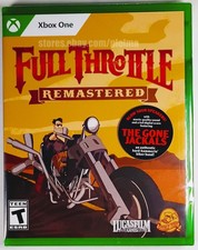 FULL THROTTLE REMASTERED Brand New XBOX ONE Game XB1 Limited Run Games #004