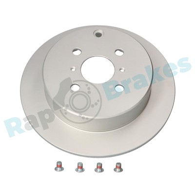 2 x RAP BRAKES R-D0475 Bremsscheibe für TOYOTA