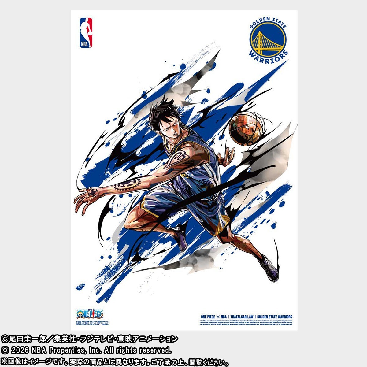 Pre-order ONE PIECE NBA Mini Poster Set 10 Sheets Limited Japan