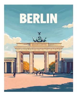 Berlin Wandkunst Zeitgen�ssische Stadtbild Dekoration Zeitgen�ssische