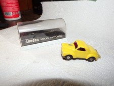 Vintage AURORA TJet 500 Willys Gasser Tuff Ones Lemon No Purple