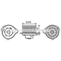 Elektromotor InnenraumgebläSe FüR Volvo V70 I P80_ LV C70 Cabriolet S70 LS