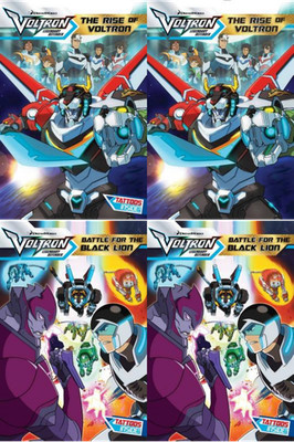 Voltron Legendary Defender Series All 2 Books in Paperback