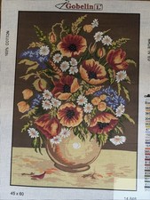 Printed needlepoint Tapestry 45x60cm Gobelin L Canvas Only