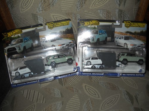 Toyota 4Runner et Toyota Supra Team Transport - Hotwheels - Jeux & Jouets