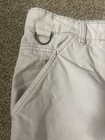 W.W. Wood Wood Britney Canvas Trousers White Gray Zipper Detail Men’s Jeans 42 — photo 4