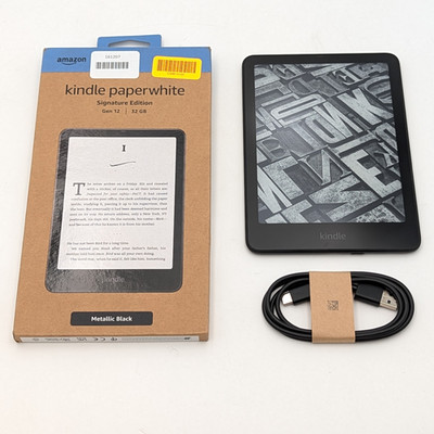 Amazon Kindle Paperwhite Signature Edition 12th Gen 32GB (SA569P) WiFi Only