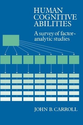 HUMAN COGNITIVE ABILITIES: A SURVEY OF FACTOR-ANALYTIC By John B. Carroll *VG+*