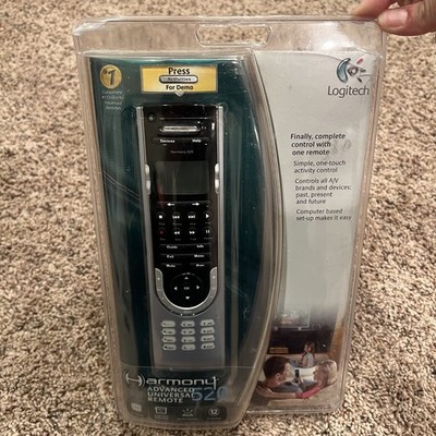 Logitech Harmony 520 LCD Display Backlit Advanced Universal Remote Control NEW