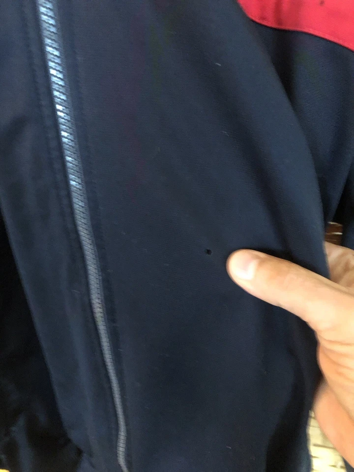 Chilean Federation Tennis Jacket  Size M-L Blue Davis Cup 2006 Vintage - Image 4 of 4