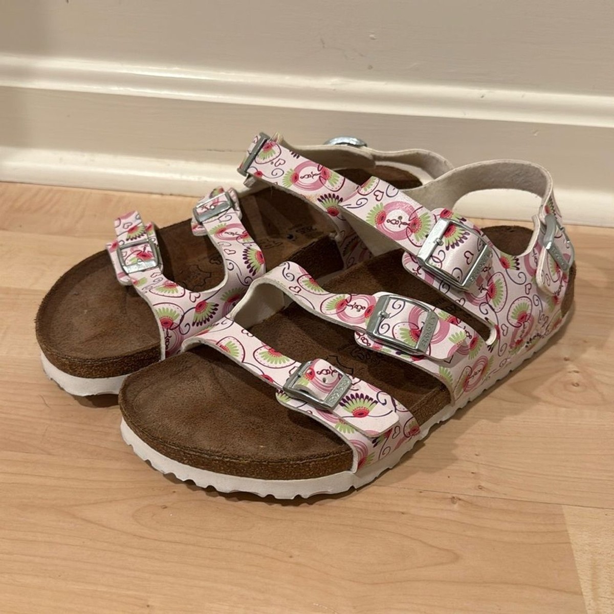 BIRKENSTOCK Florida Birko-Flor in Boho Flowers 265 10M