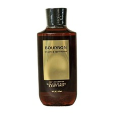 Bourbon by Bath  Body Works 3-in-1 Hair, Face  Body Wash 10 oz. Men's