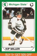 1990 Collegiate Collection Michigan State Spartans #144 Kip Miller
