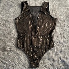 Victoria's Secret Bodysuit Womens Size Large Wirefree One Piece Lingerie