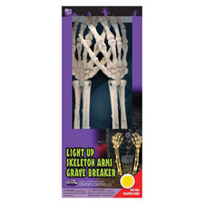 15-Inch Skeleton Arms Light Up Yard Dcor - Morris Costumes