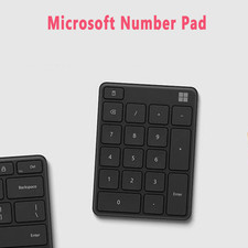 Microsoft Number Pad, Numeric keypad Glacier, Black
