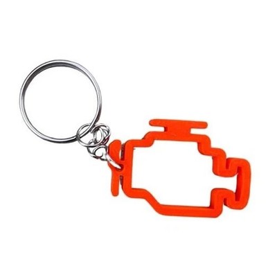 Engine Error Keychain - Funny 3D Printed Car Enthusiast Gift, Check Engine 