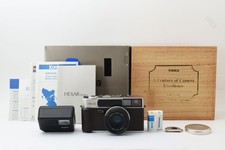  MINT w/Flash HX-14 in Box Konica HEXAR Rhodium Film Camera 35mm F/2 From JAPAN