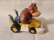 Nintendo Donkey Kong con carrello slot auto da corsa Scalextric funziona bene!