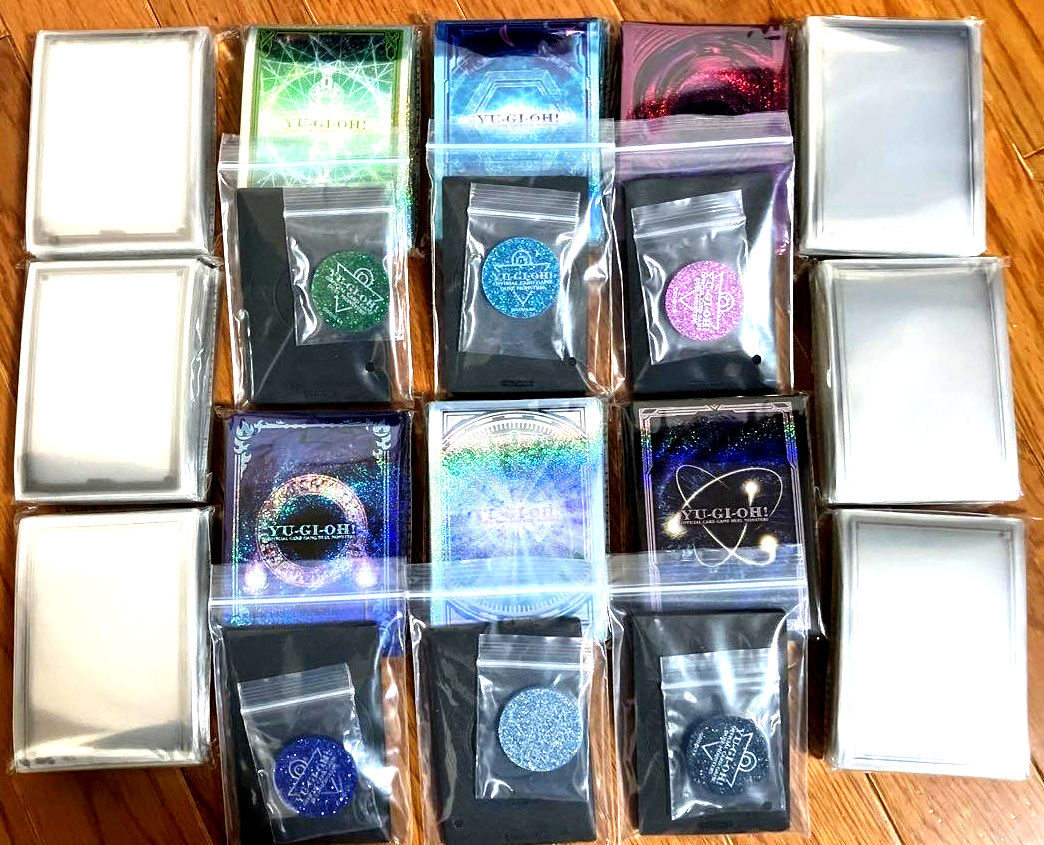 Yugioh Prismatic Summon Sleeve & Coin & Coaster Complete Japanese