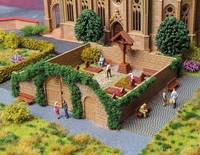 Vollmer 43861 - H0 Deko-Set Friedhof - Neu