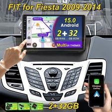 For Ford Fiesta 2009-2014 Android 15.0 Apple Carplay Car Radio GPS Navi + Camera