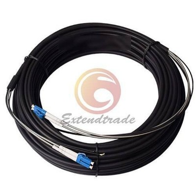 50M Outdoor Field Fiber Patch Cord LC to LC LC-LC SM 9/125 Duplex #tp