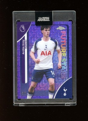 2025-26 Topps Premier League Chrome EPL Mojo /7 Archie Gray Tottenham Hotspurs