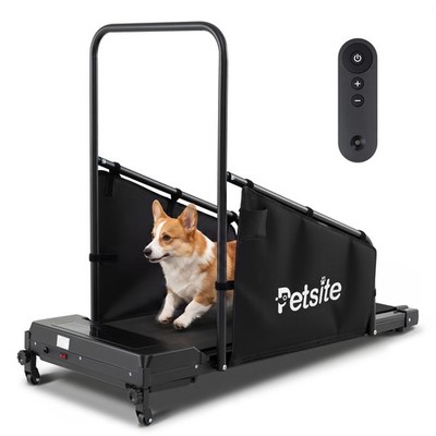 Dog Treadmill for Small & Medium Dogs w/ Remote Control & LCD Display for Home