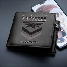 Penrith Panthers Custom Name Special Edition Leather Wallet