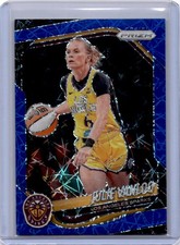 2025 Panini Prizm WNBA #132 Julie Vanloo Blue Velocity Prizms