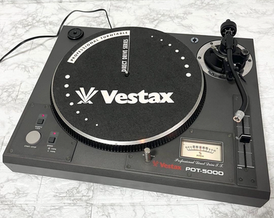 DJ機材 Vestax PDT-5000 Direct Drive Turntable Vestax PDT-5000 DJ Turntable Direct Drive Quartz Lock Stereo