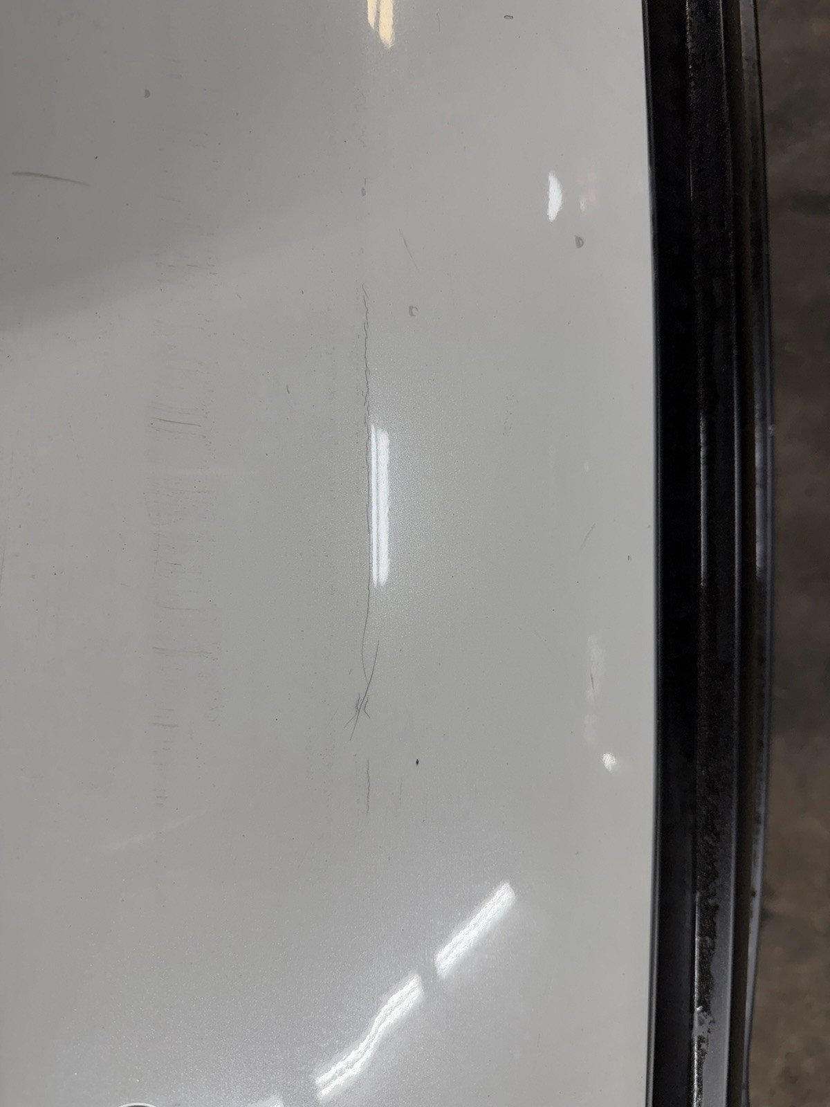  2014 - 2019 MASERATI GHIBLI M157 REAR BUMPER COVER WHITE OEM