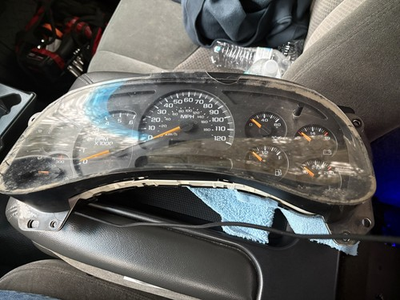 #ad 2003 2006 Silverado 1500 2500 3500 Speedometer cluster MPH gas AT ID 15135669 $150.00