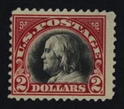 CKStamps: US Stamps Collection Scott#547 $2 Franklin Mint H OG