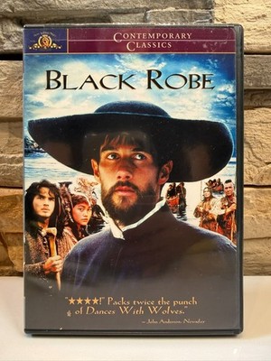 Black Robe Lothaire Bluteau August Schellenberg Aden Young 1991 Used DVD Disc
