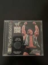 WWF War Zone (Sony PlayStation 1 PS1, 1998) Complete - CIB Tested wrestling