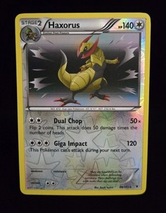 Haxorus 88/101 Noble Victories Reverse Holo