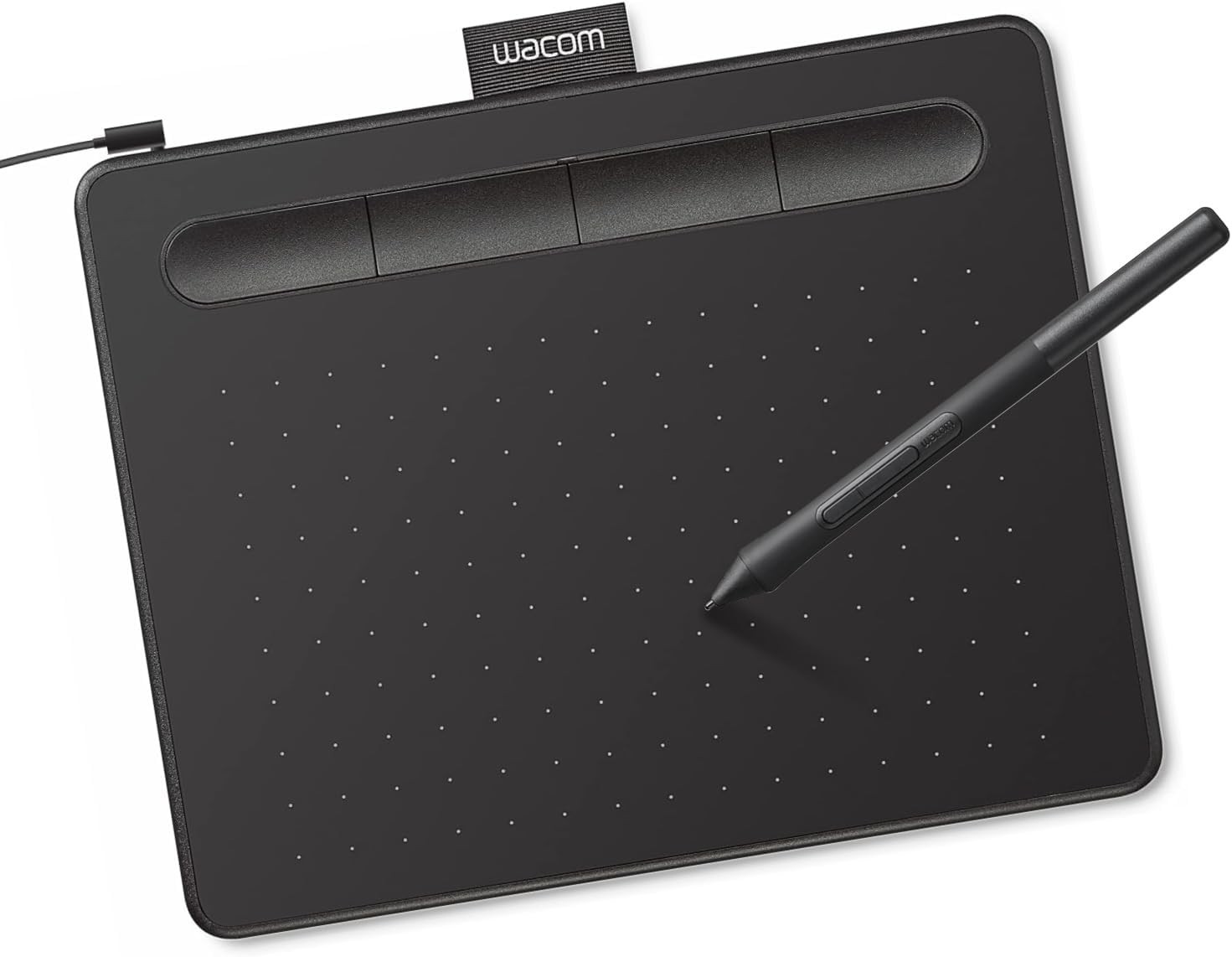 Intuos Tavoletta da Disegno Grafica Bluetooth Media, Portatile per Insegnanti,