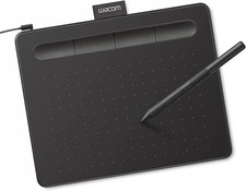 Intuos Medium Bluetooth Graphics Drawing Tablet, Portable for Teachers,