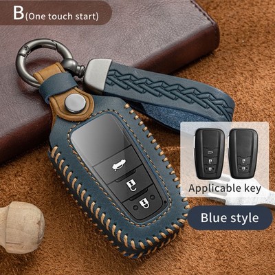Funda protectora de piel para llave accesorios Funda para Llavero 4 2 botones