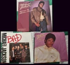 Michael Jackson VTG 45 RPM Record Lot- P.Y.T. / Wanna Be Startin Somethin / Bad