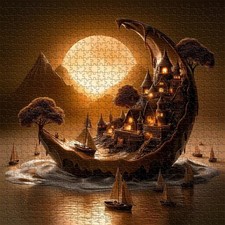 1000 Piece Jigsaw Puzzle For Adults Fantasy Landscape Nature Scenery Art